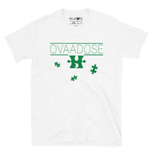 Load image into Gallery viewer, &quot;OVAADOSE LOGO&quot; TEE (GREEN ON WHITE)
