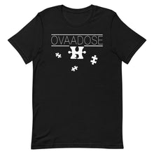 Load image into Gallery viewer, &quot;OVAADOSE LOGO&quot; TEE (WHITE ON BLACK)
